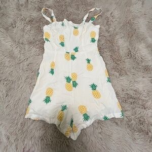 NEW Eden in Love Pineapple Romper Small